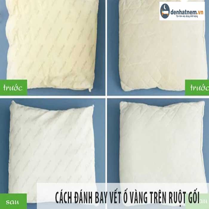 4 cách xử lý tình trạng ruột gối bị ố vàng cực hiệu qua