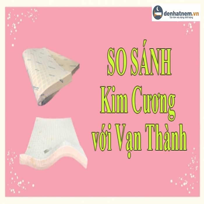 Nệm Kim Cương và Vạn Thành - Nên chọn loại nào?