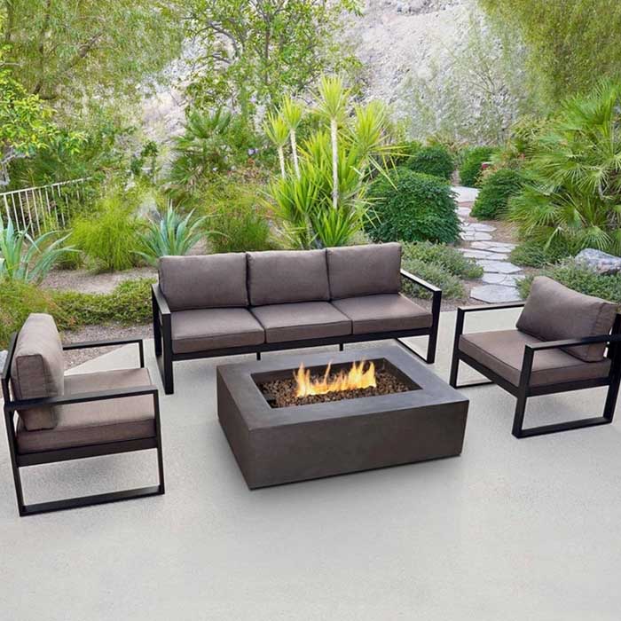 Sofa phòng khách đẹp, bệ khung sắt chắc chắn