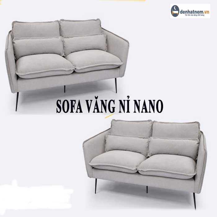 Sofa văng nỉ Nano - Tất tần tật những điều bạn cần biết!