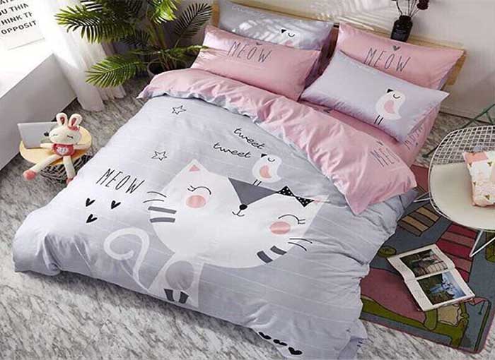 Một bộ chăn ga gối theo sở thích của bé là gợi ý không tồi