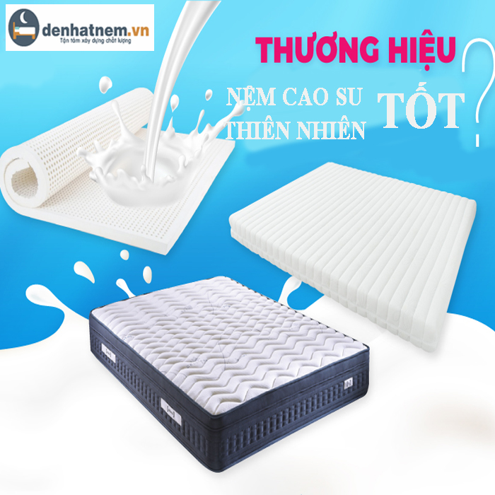 Top thương hiệu nệm cao su thiên nhiên bán chạy 2020