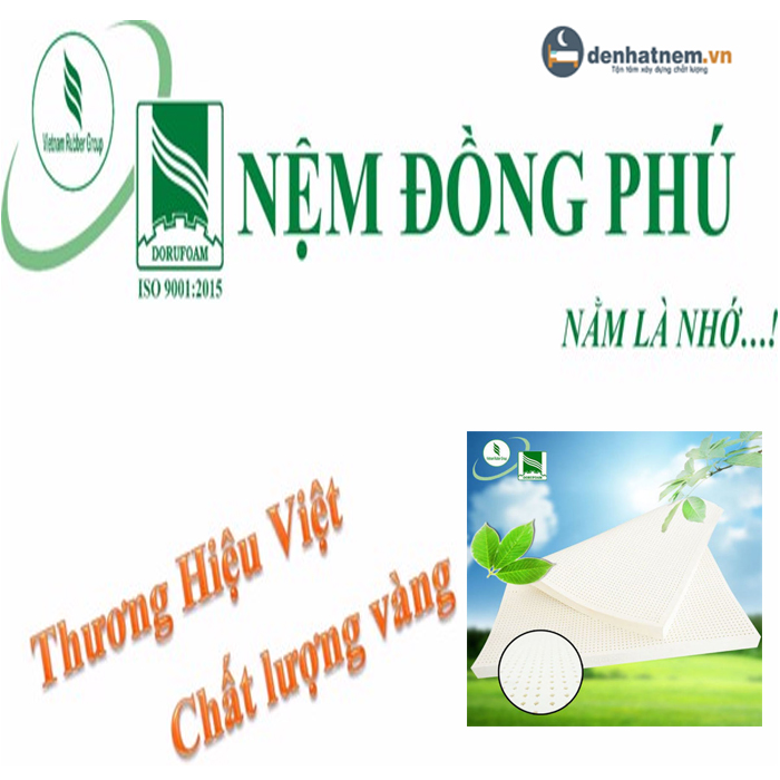 Thương hiệu nệm Đồng Phú - Thương hiệu Việt chất lượng vàng