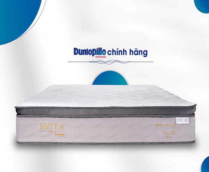 Dunlopillo là thương hiệu sản xuất nệm hàng đầu tại Châu Âu
