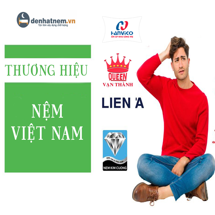 Top 4 thương hiệu nệm Việt Nam được ưa chuộng nhất