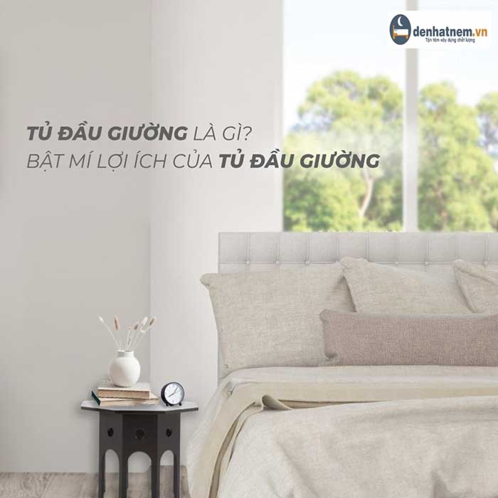 Tủ đầu giường là gì? Lợi ích vượt trội của chúng