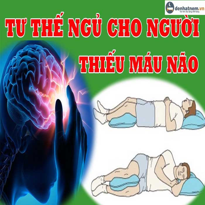 Tư thế ngủ cho người thiếu máu não chuẩn khoa học