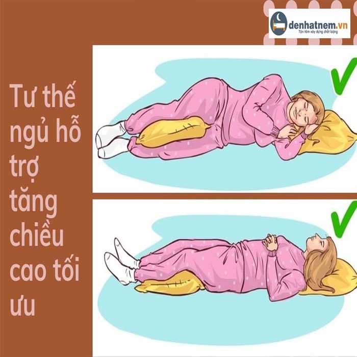 3 tư thế ngủ tăng chiều cao hiệu quả nhất