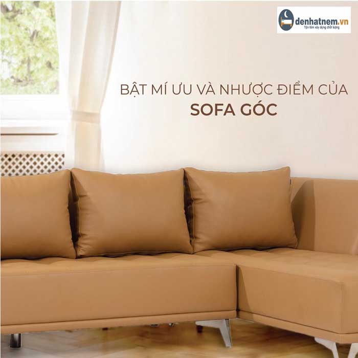 Phân tích ưu nhược điểm của Sofa góc