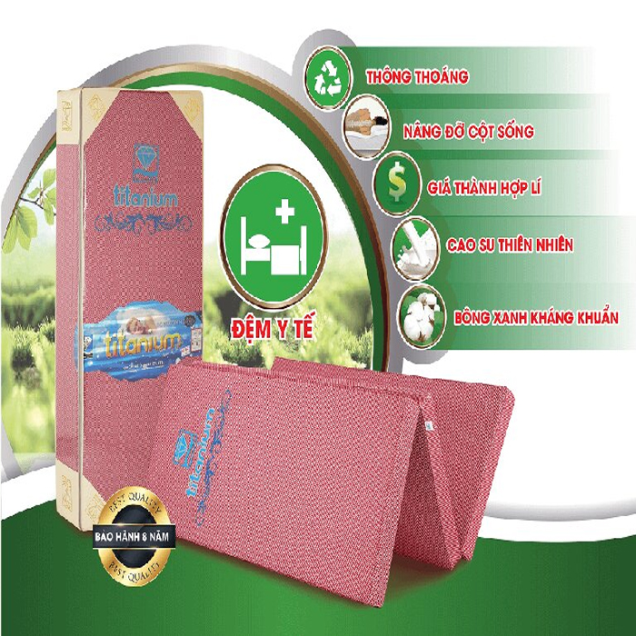 Nệm rất phù hợp với những người có vấn đề về cột sống và sử dụng được các mùa trong năm