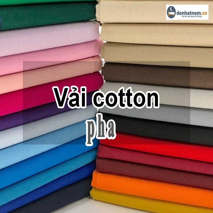Tìm hiểu vải cotton pha là gì và ứng dụng của nó trong ngành công nghiệp may mặc